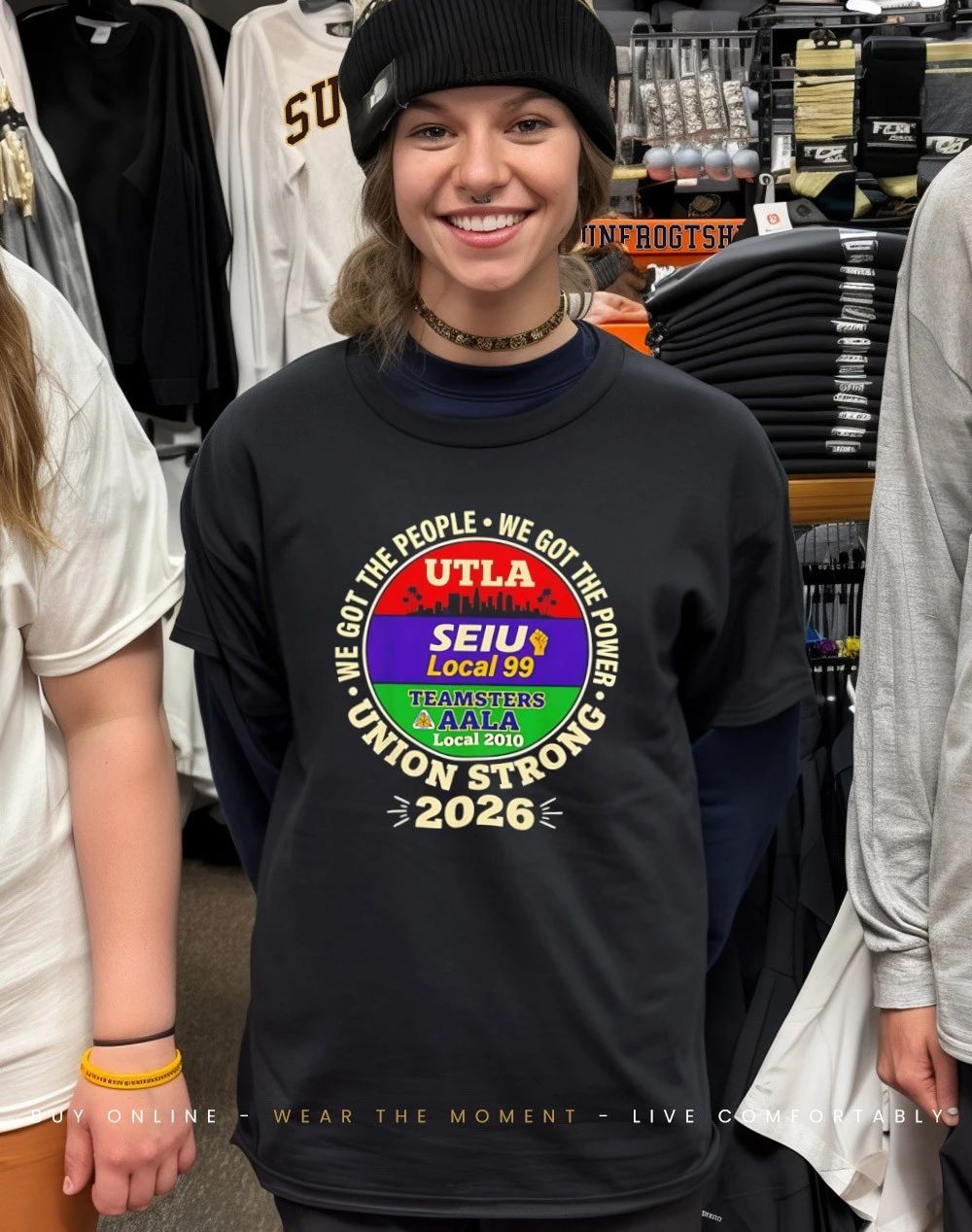 UTLA SEIU AALA Labor Movement We Got The People We Got The Power Union Strong 2026 shirt