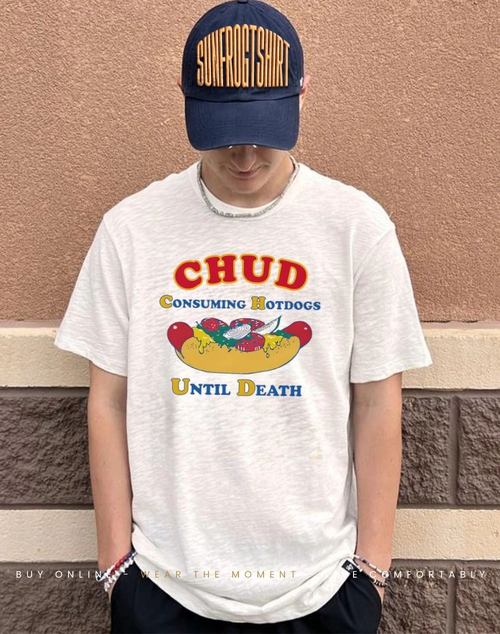 CHUD Consuming Hotdogs Until Death shirt