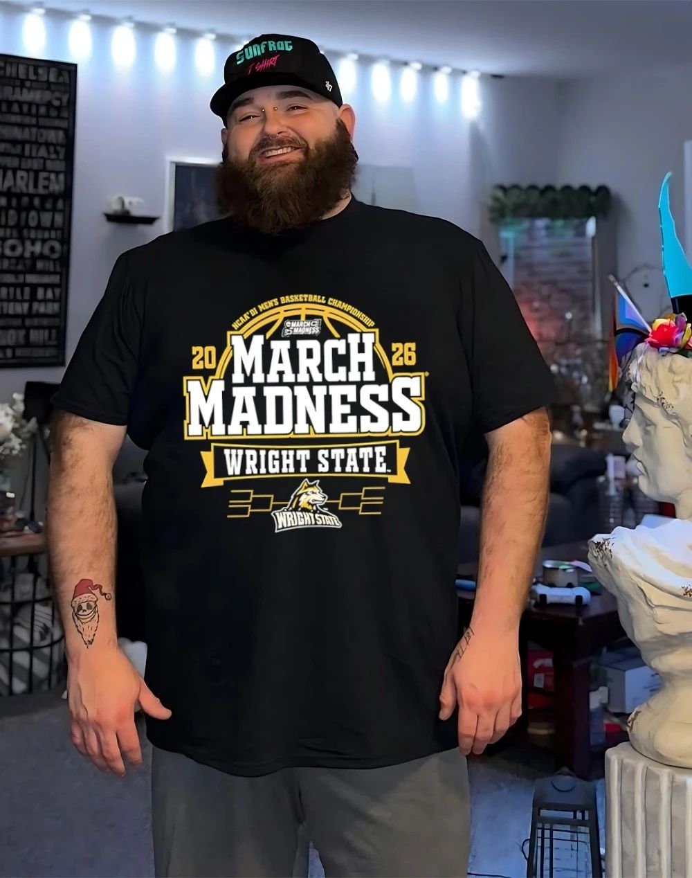 Wright State Raiders 2026 Men’s Basketball March Madness Bound shirt