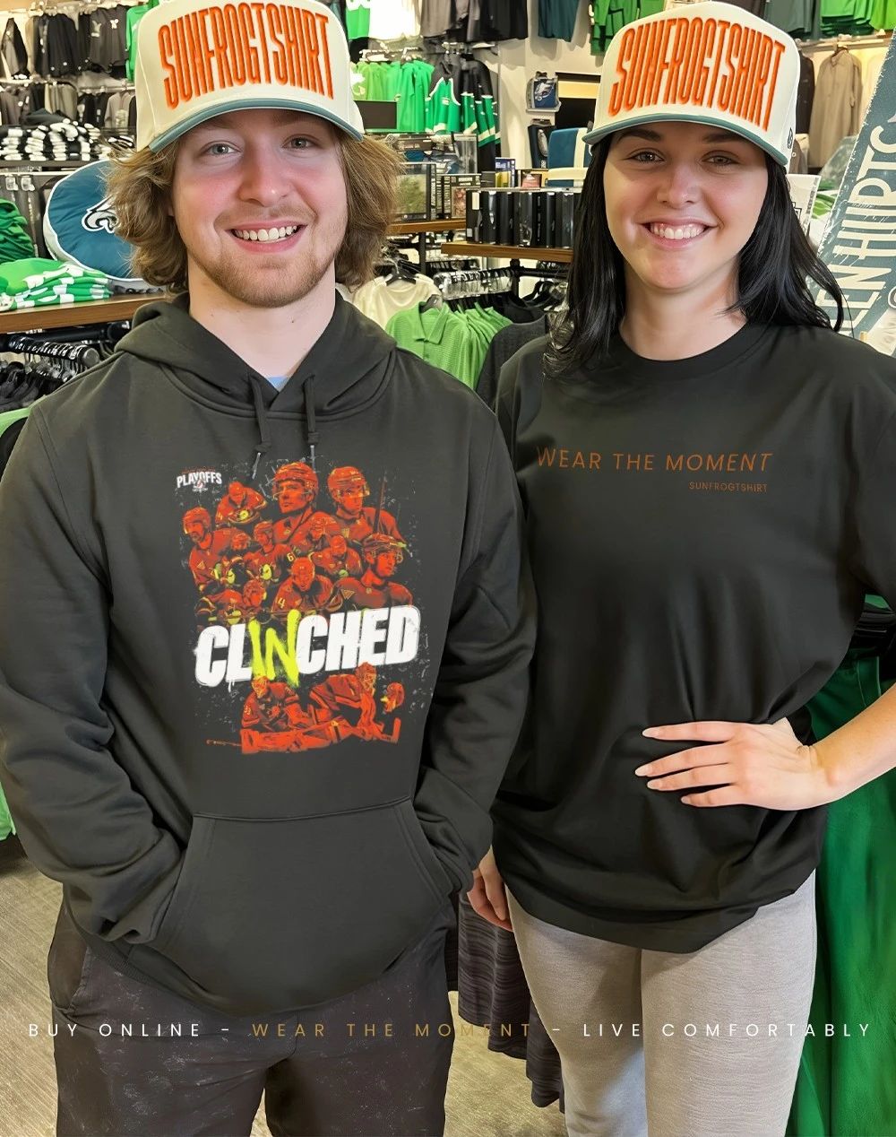 Anaheim Ducks Clinched 2026 Playoffs all team graphic shirt