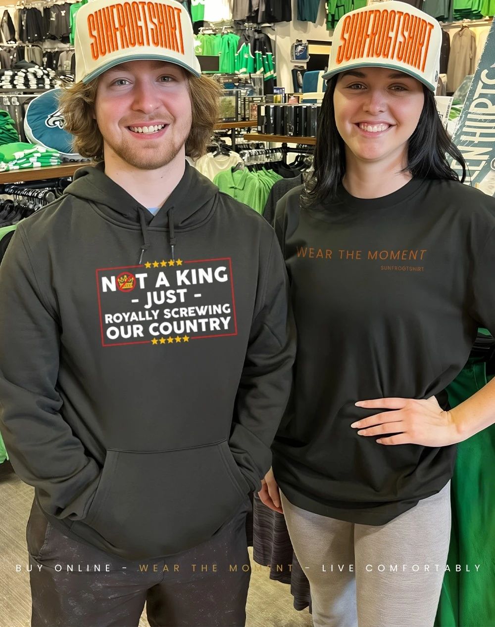 Not a king just royally screwing our country shirt