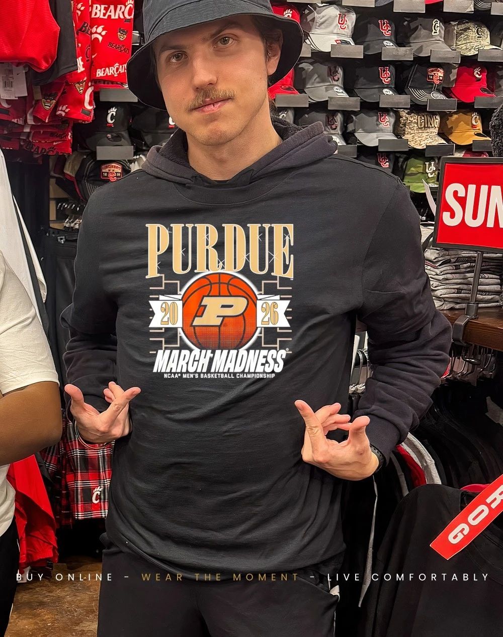 Purdue Boilermakers MBB 2026 March Madness logo shirt
