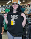 Michigan Wolverines January February Izzo May May Months shirt