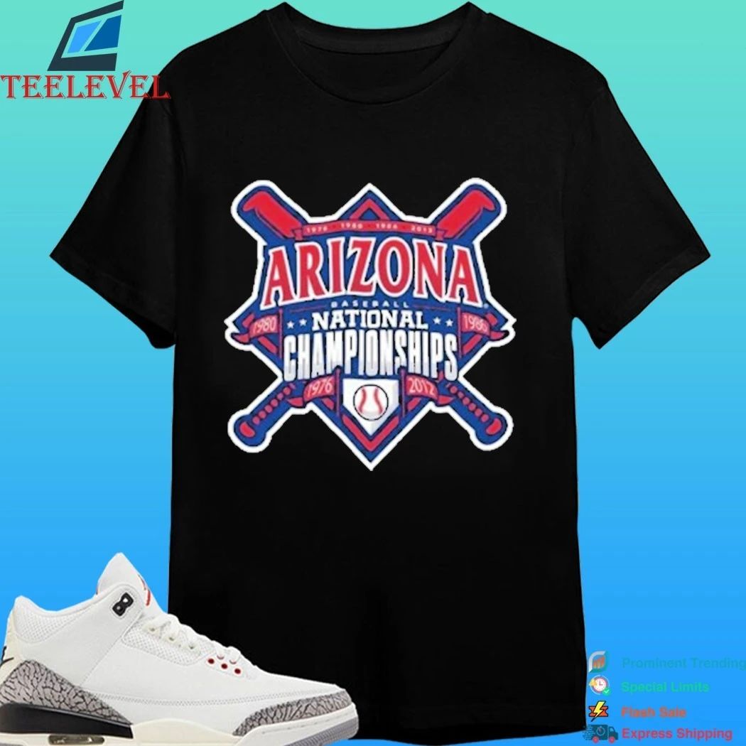 Arizona Baseball 1976 Night National Champions Shirt