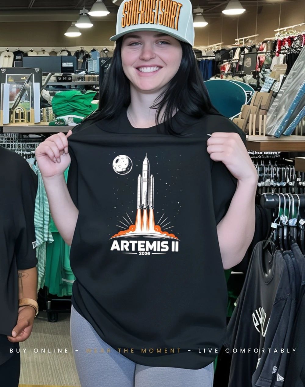 Artemis II 2026 Launch To The Moon Shirt