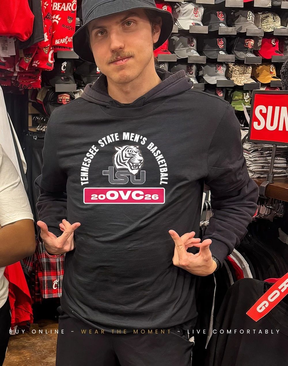 Tennessee State Men’s Basketball OVC Tournament Champions shirt