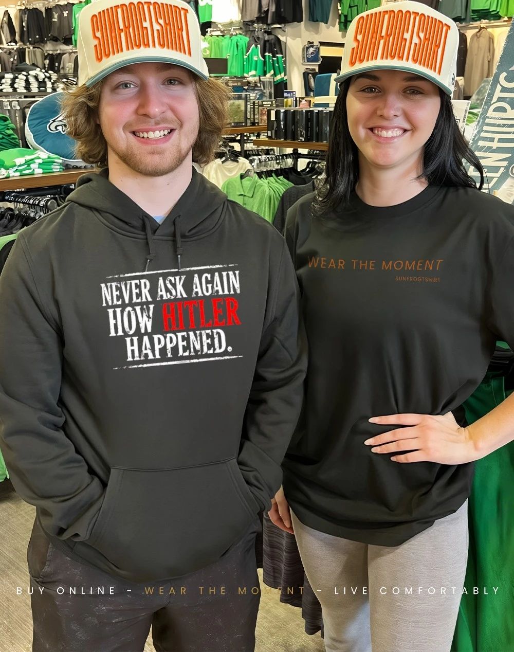 Never ask again how hitler happened shirt