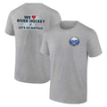 We love River Hockey let’s go Buffalo Sabres front and back shirt