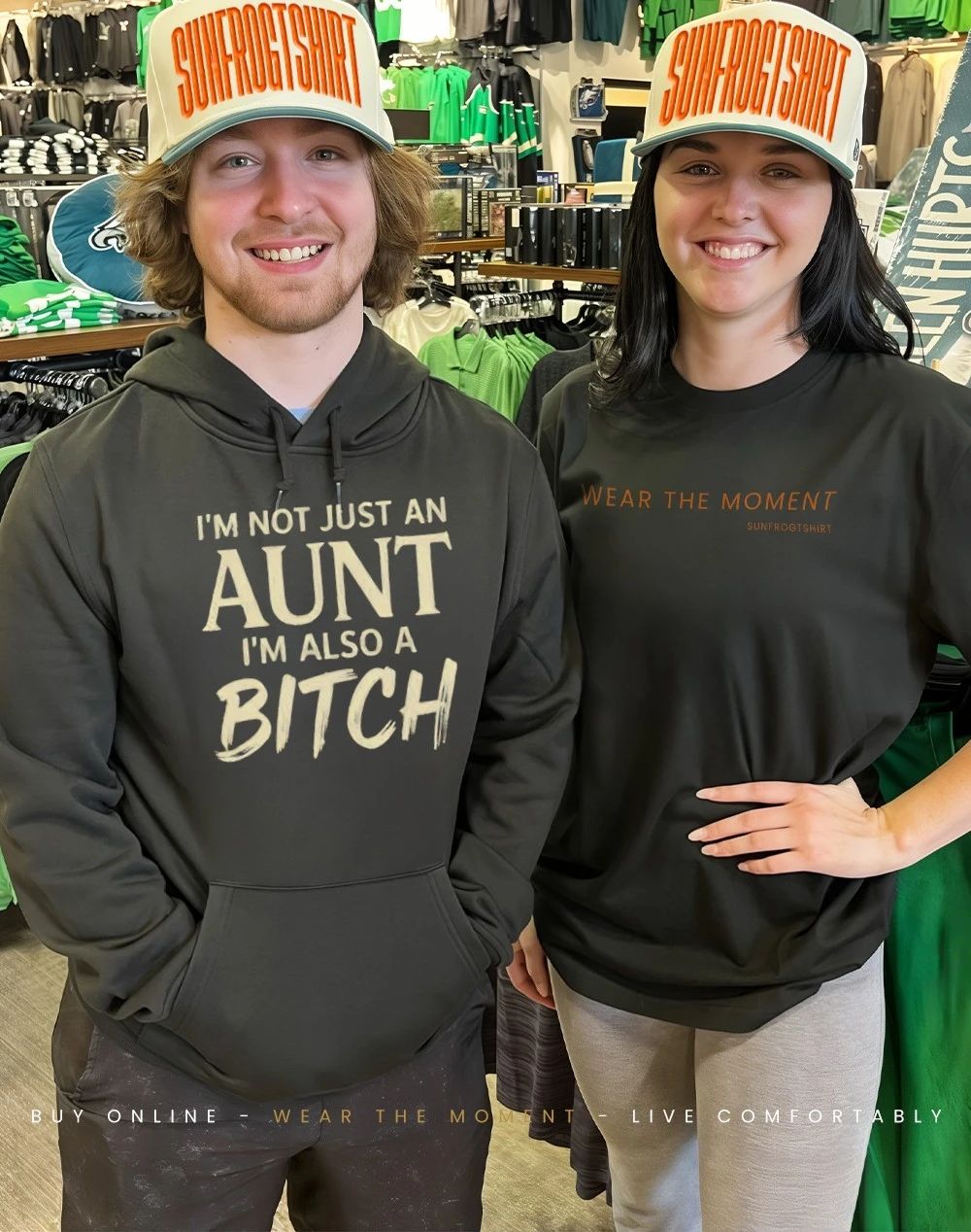I’m not just an aunt I’m also a bitch humor shirt