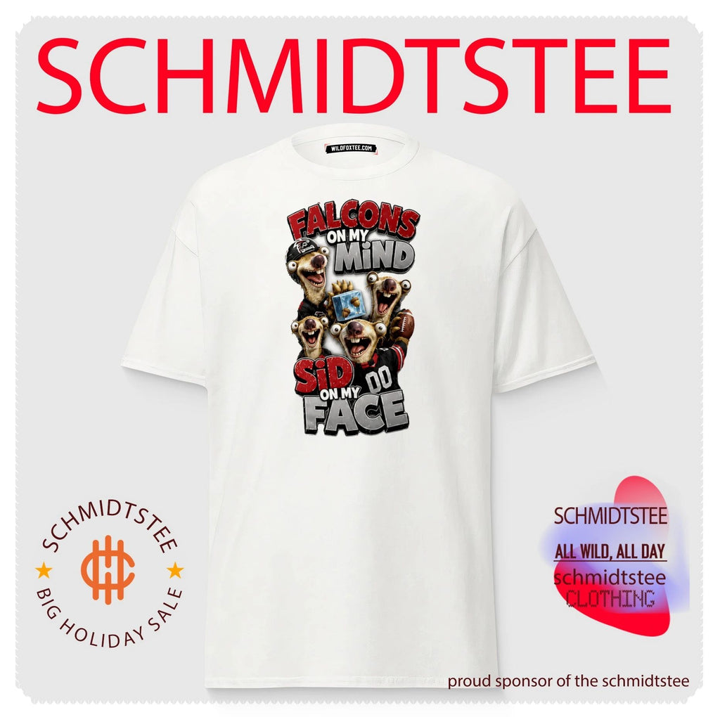Atlanta Falcons on my Mind Sid On My Face shirt