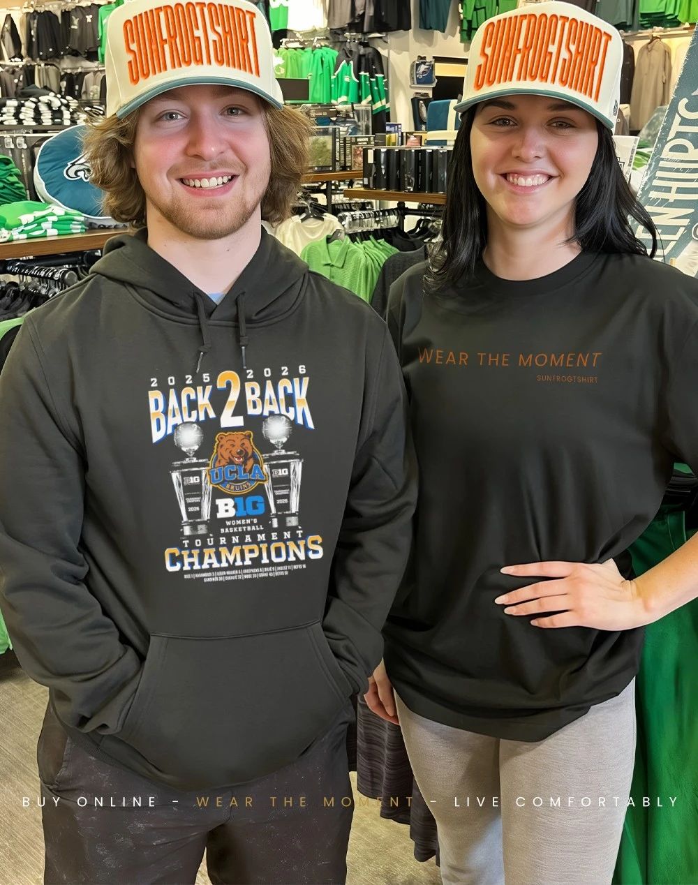 UCLA Women’s Basketball Big Ten Tournament Champions Back to Back 2026 shirt