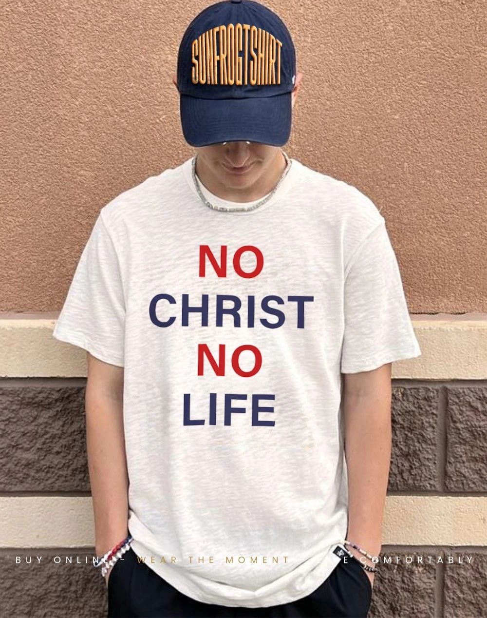 No christ no life shirt