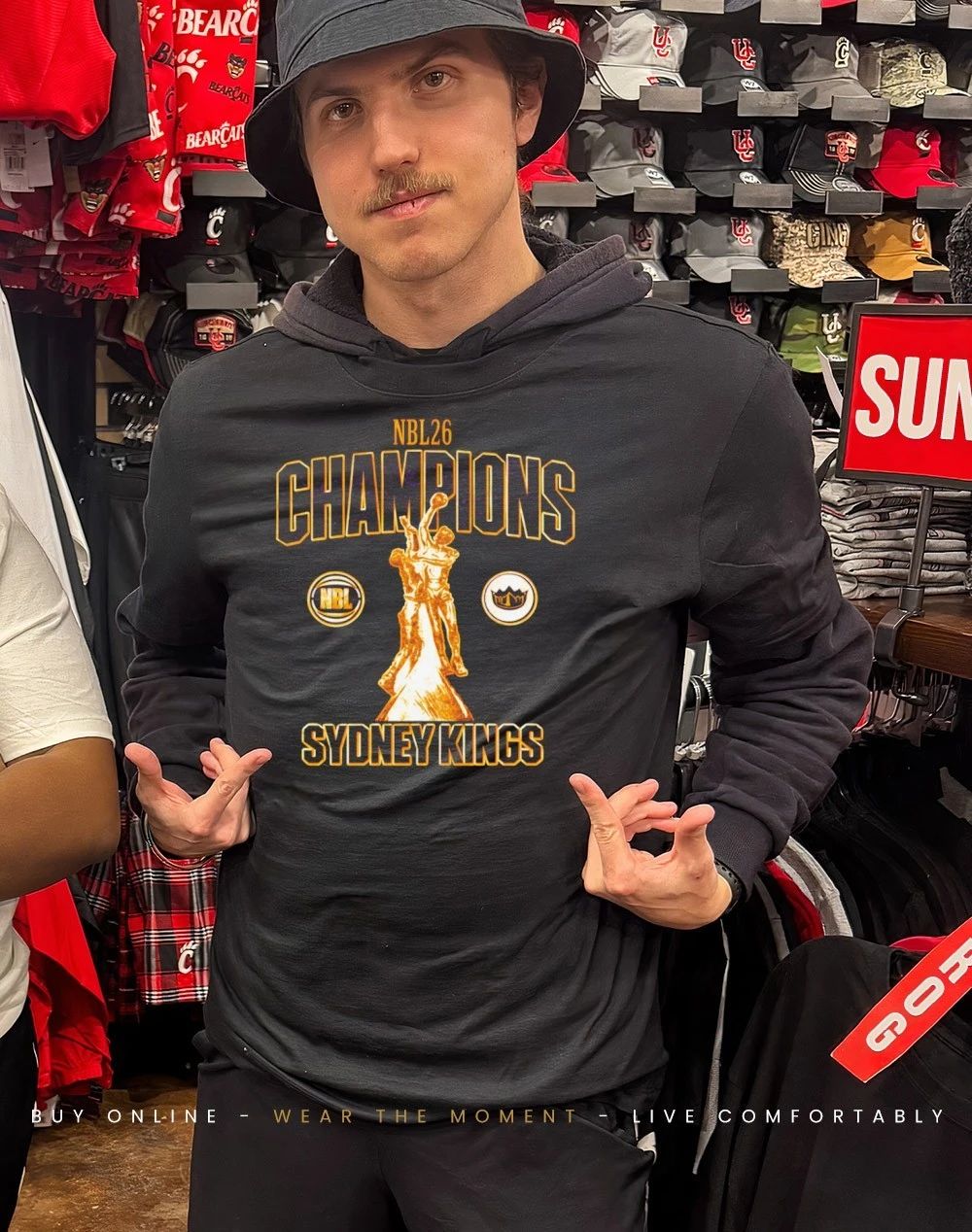 Sydney Kings NBL 26 Finals Champions shirt