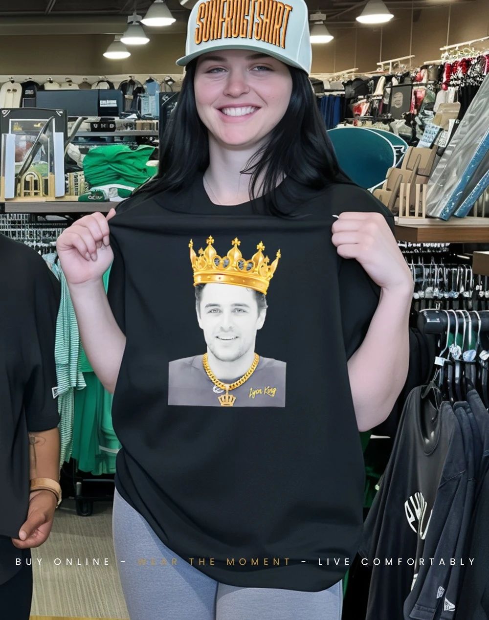 The Lyon King Alex Lyon Buffalo Sabres NHL 2026 signature shirt