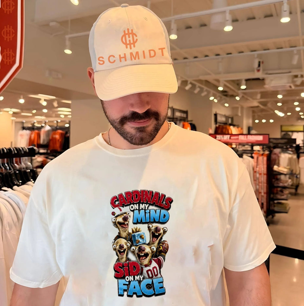 Arizona Cardinals on my Mind Sid On My Face shirt