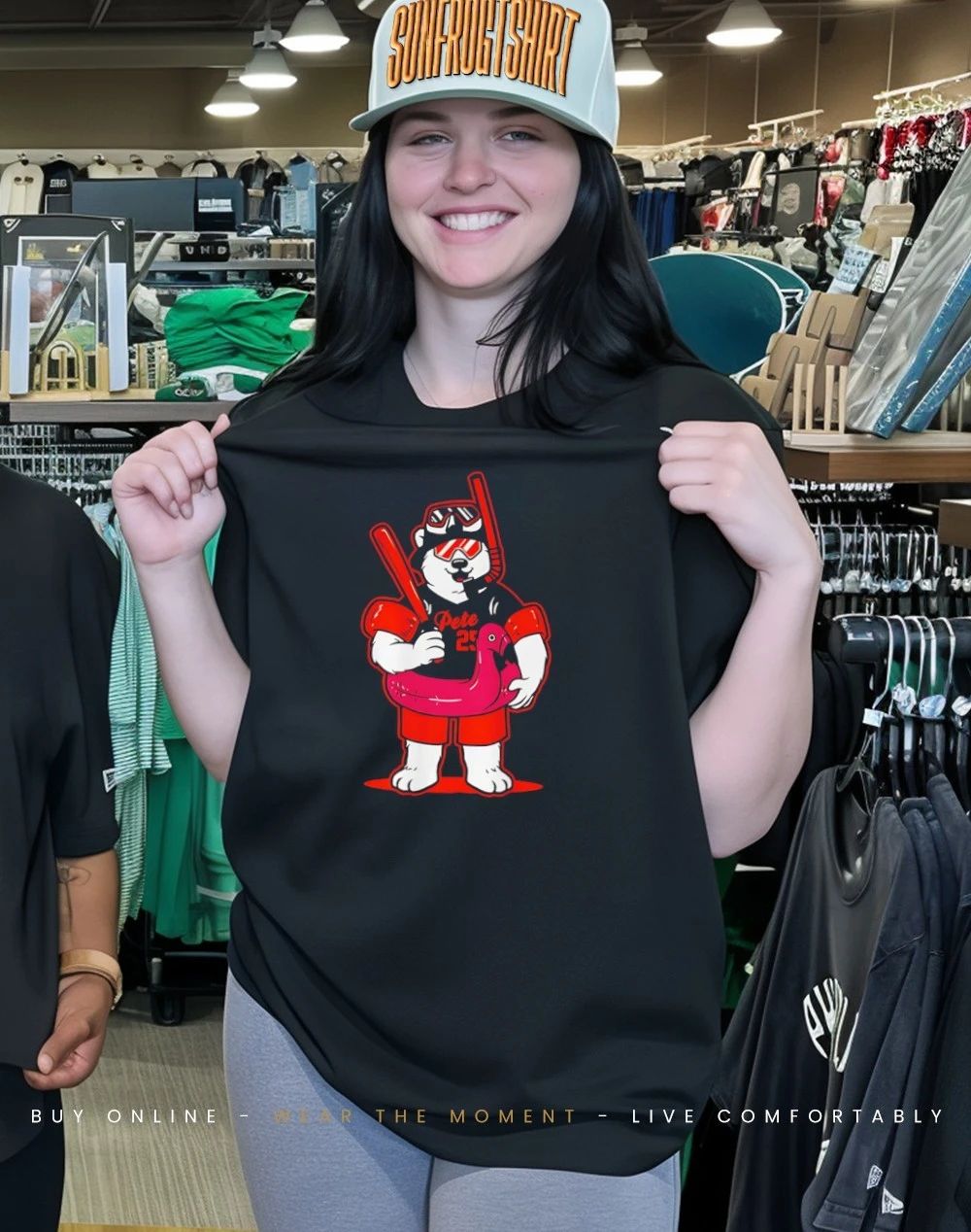 Pete Alonso New York Mets Polar Splash cartoon shirt