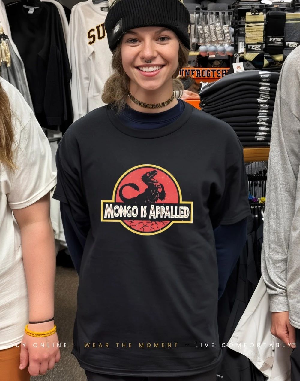 Mongo Is Appalled dinosaur vintage shirt