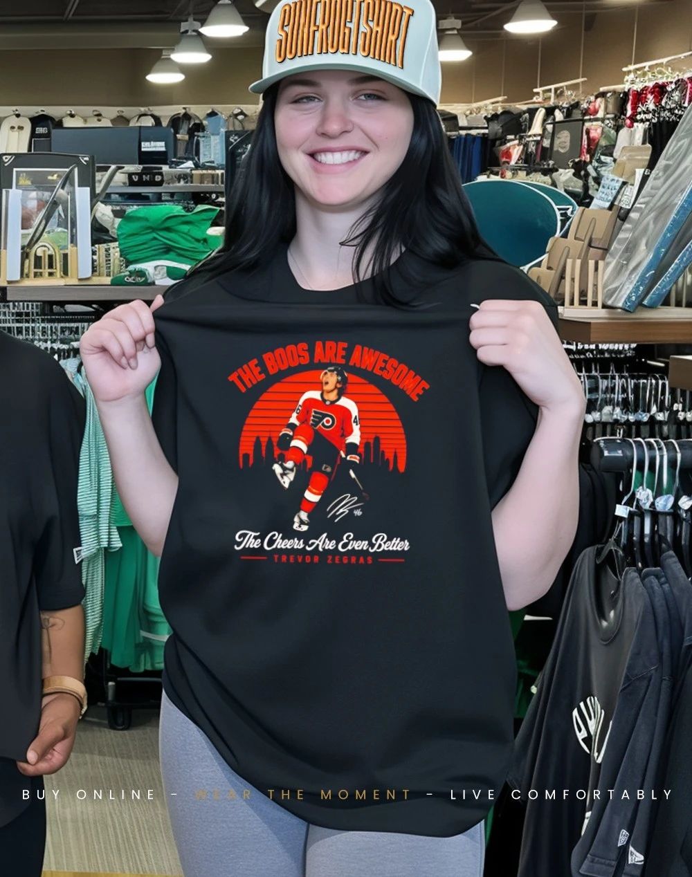 The Boos Are Awesome The Cheers Are Even Better Trevor Zegras shirt
