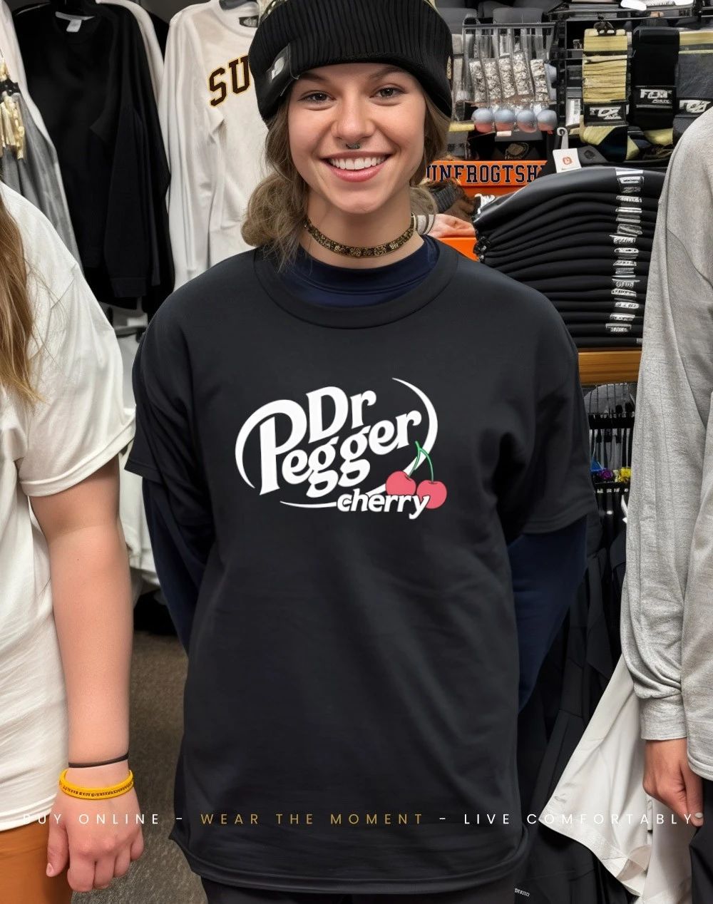 Dr. Pegger Cherry 2026 shirt
