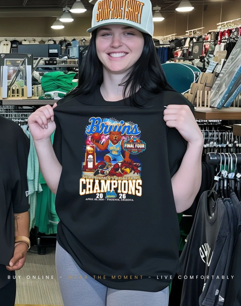 Ucla Bruins victory 2026 National Champions mascot trophy shirt