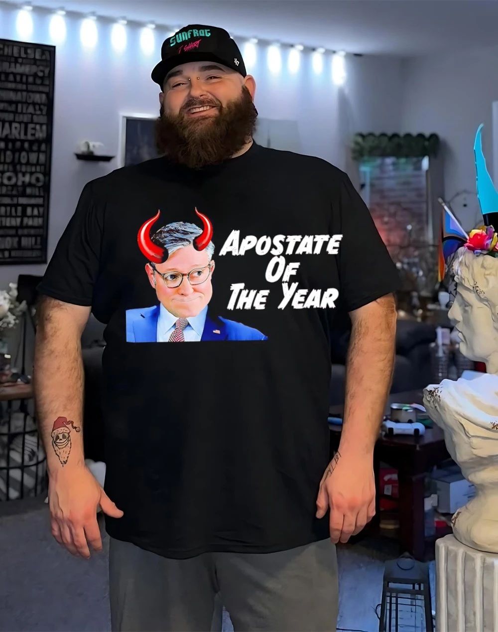 Mike Johnson devil apostate of the year shirt