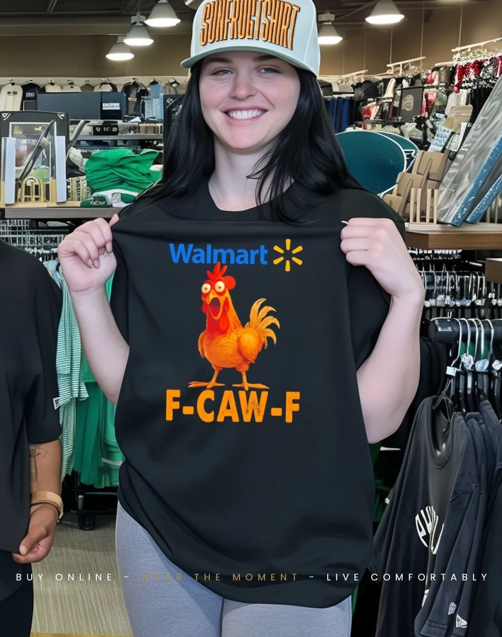Walmart F-CAW-F Chicken funny shirt