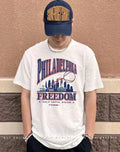 Philadelphia Phillies Light Blue Elton John Philadelphia Freedom shirt