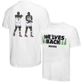 Minnesota Timberwolves Anthony Edwards Chop Celebration front and back shirt