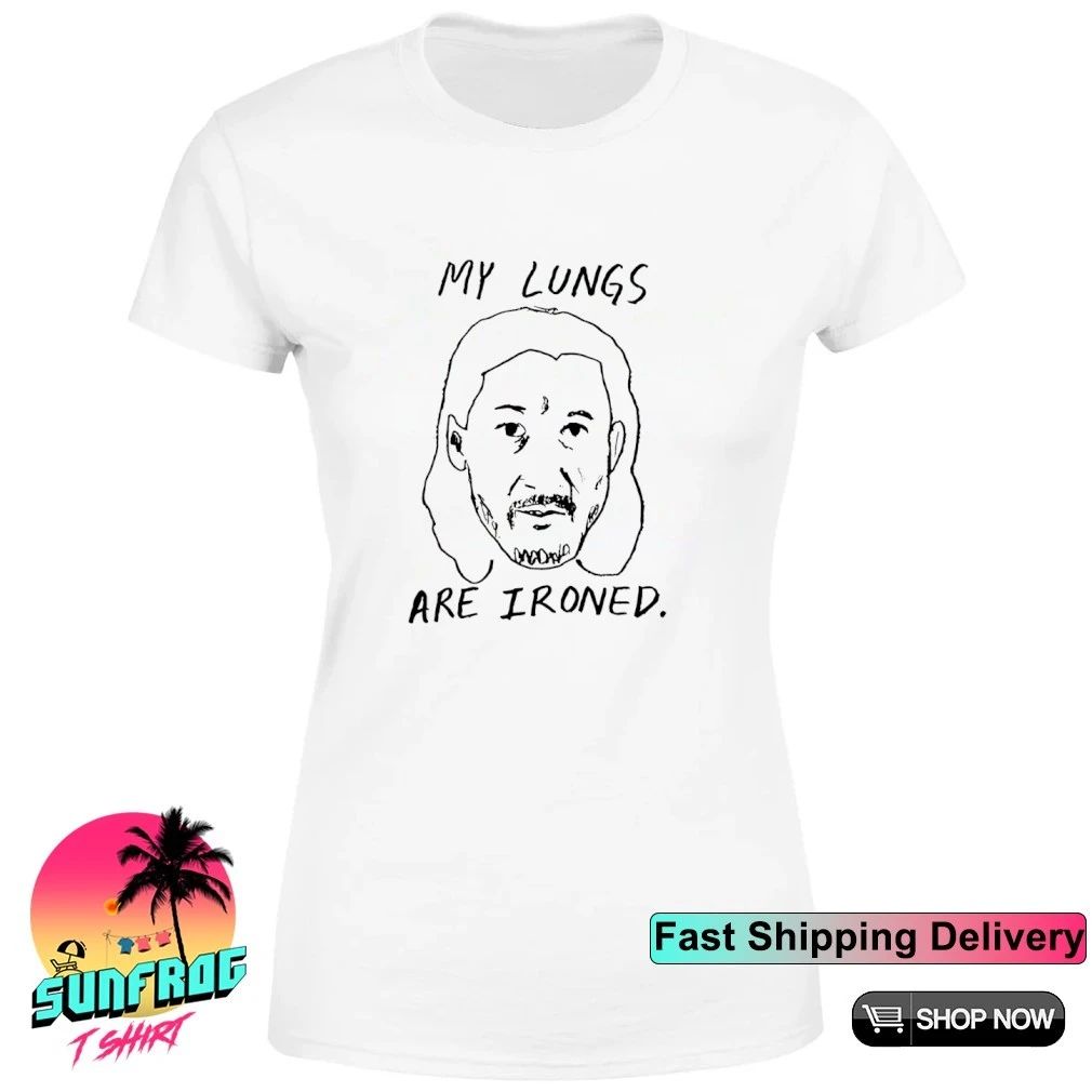 My Lungs Are Ironed paint shirt