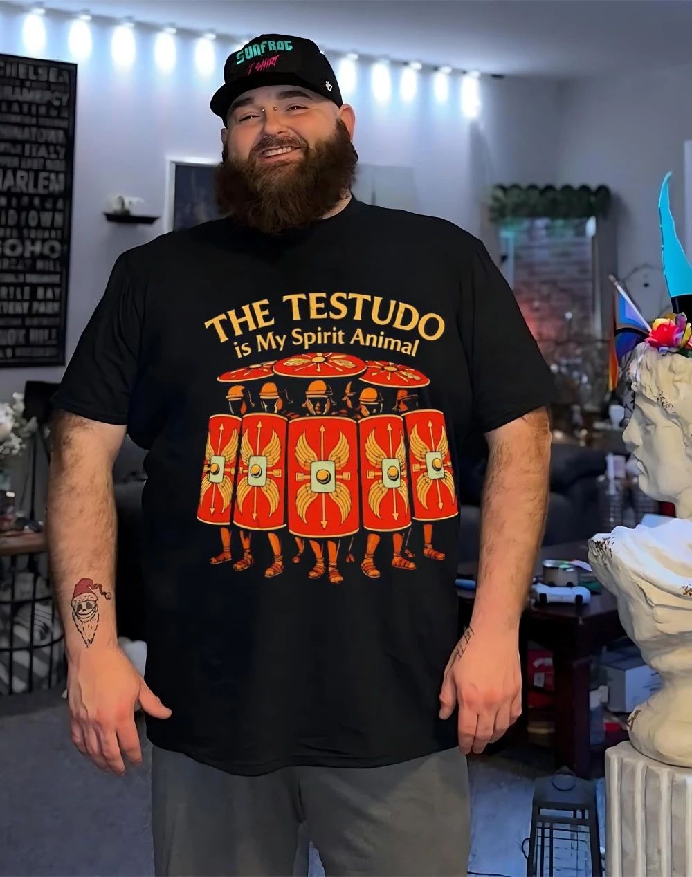 Testudo is my spirit animal ancient Roman army shirt