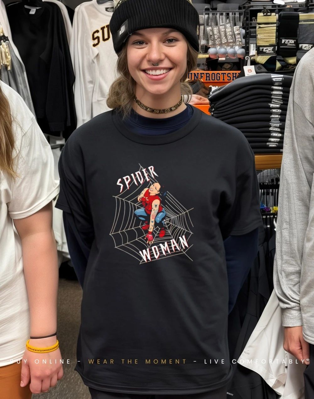 Spider Woman International Womens Day shirt