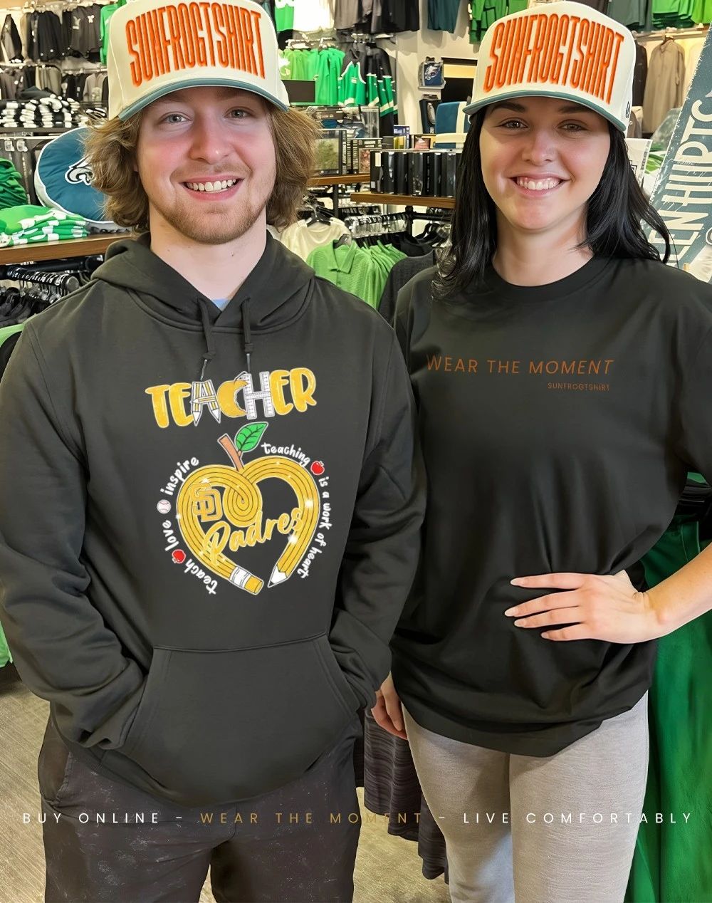 San Diego Padres x Teacher Appreciation Day 2026 teaching is work of heart shirt