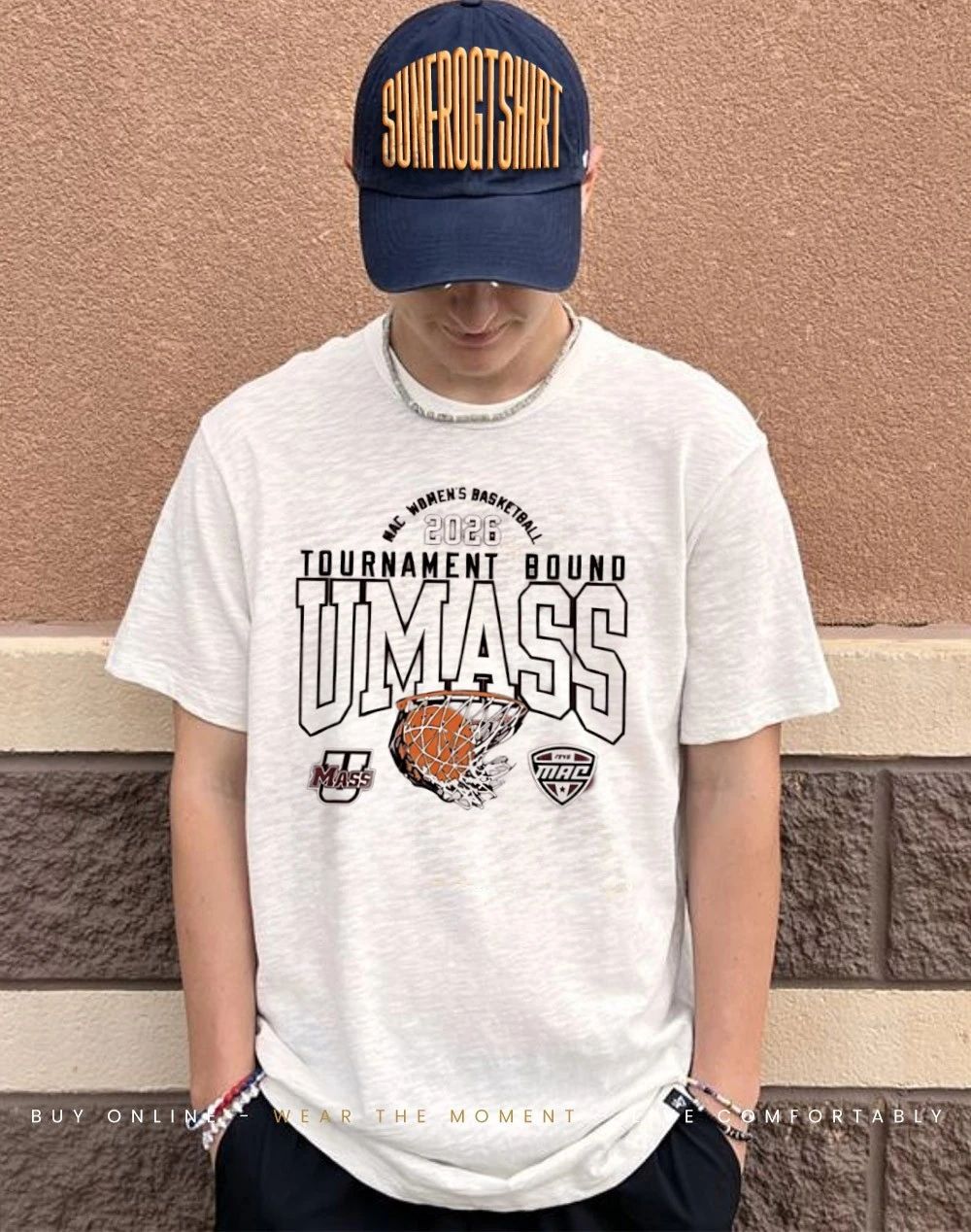 Massachusetts Minutemen MAC 2026 WBB Tournament Bound shirt