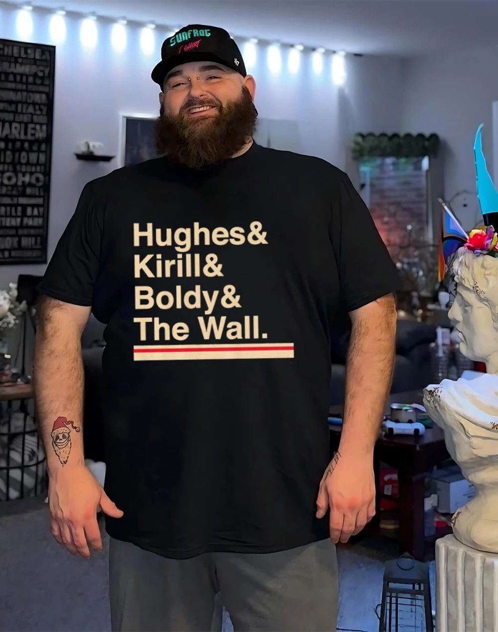 Minnesota Hockey Ampersand Hughes & Kirill & Boldy & The Wall shirt