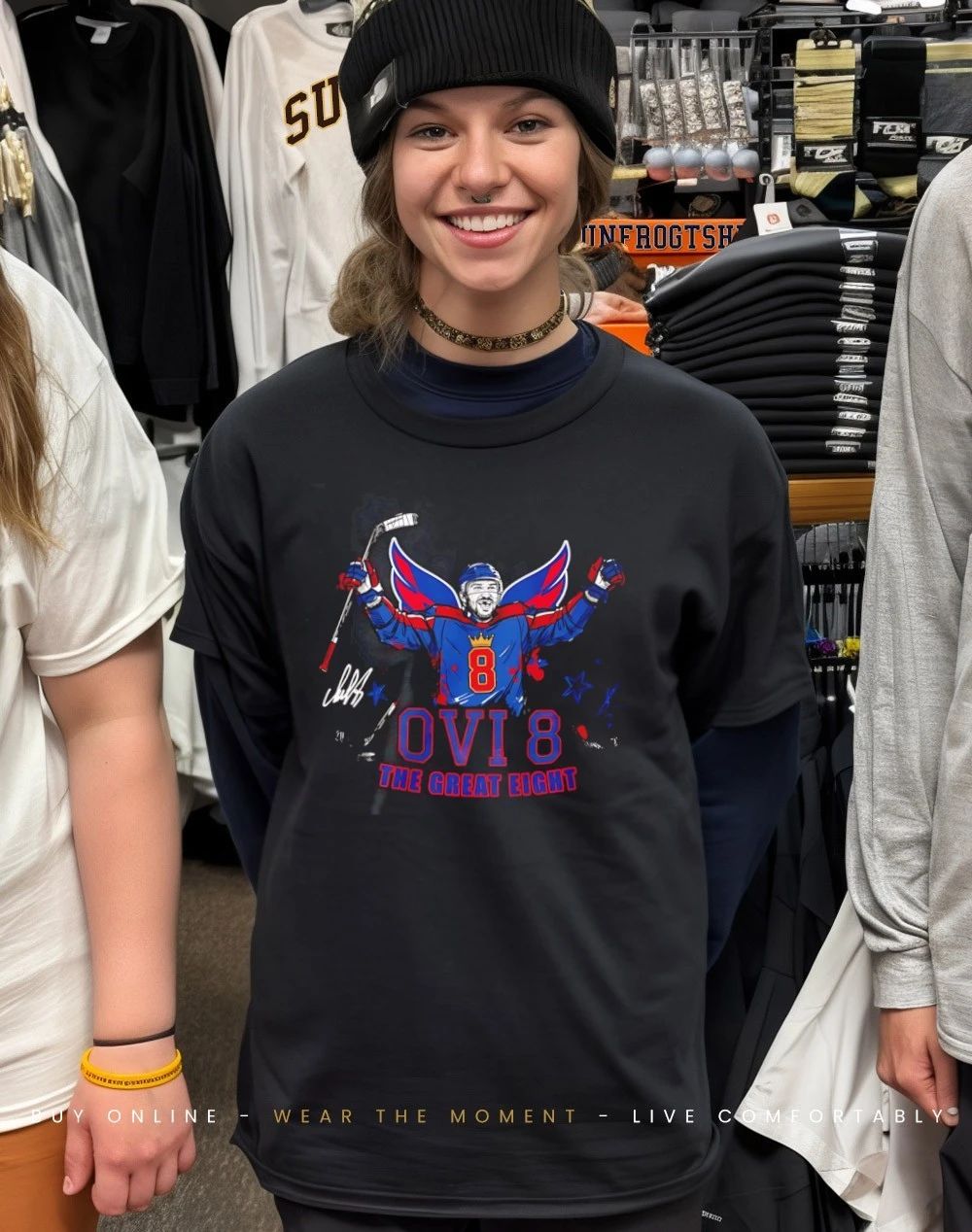 Alexander Ovechkin Washington Capitals Ovi 8 The Great Eight signature shirt