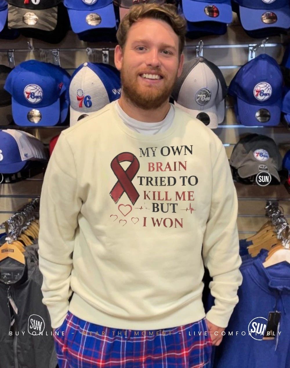 My own brain tried to kill me but I won shirt