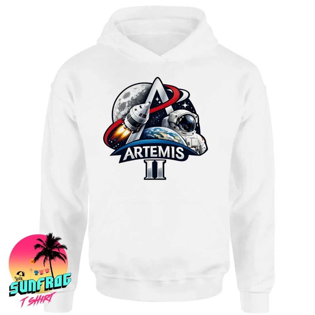NASA Artemis II lunar exploration shirt