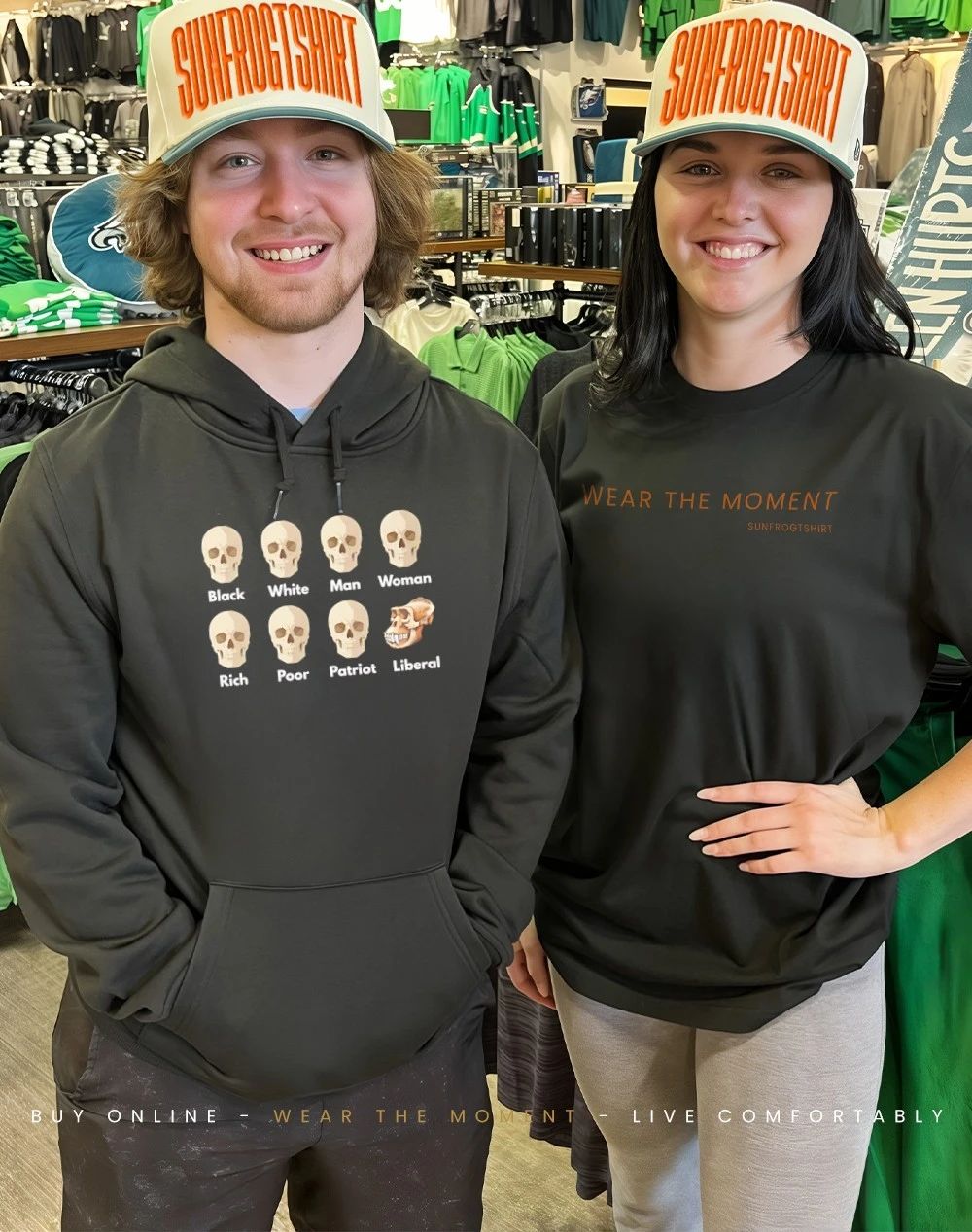 Equal in Death except for Liberals shirt