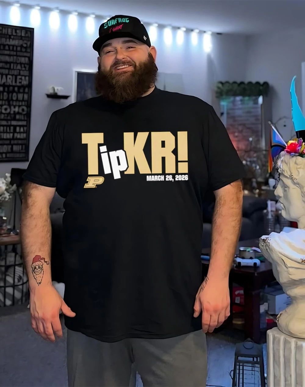 Trey Kaufman-Renn Purdue Basketball TipKR 2026 shirt
