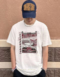 Arkansas Campus Landmarks comic paint shirt
