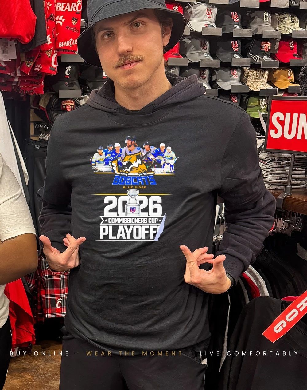 Blue Ridge Bobcats 2026 Commissioners Cup Playoffs shirt