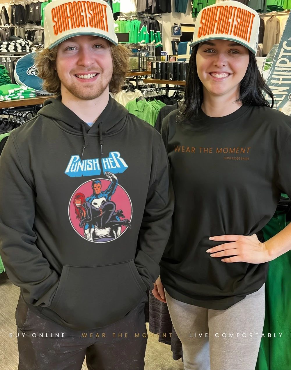 Punish Her Vigilante Graphic shirt