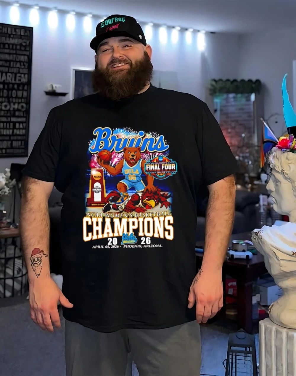 Ucla Bruins victory 2026 National Champions mascot trophy shirt