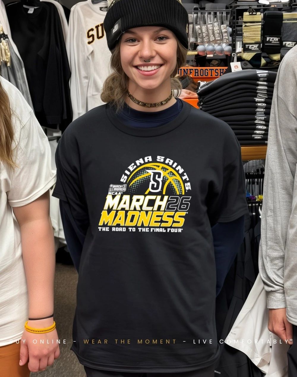 Siena Men’s Basketball 2026 March Madness Bound The Road to The Final Four shirt