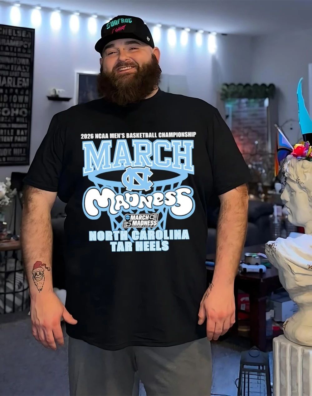 North Carolina Tar Heels 2026 NCAA Men’s Basketball Championship March Madness shirt