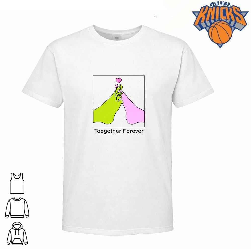 Toegether Forever Feet Valentine Couple Love Funny Shirt