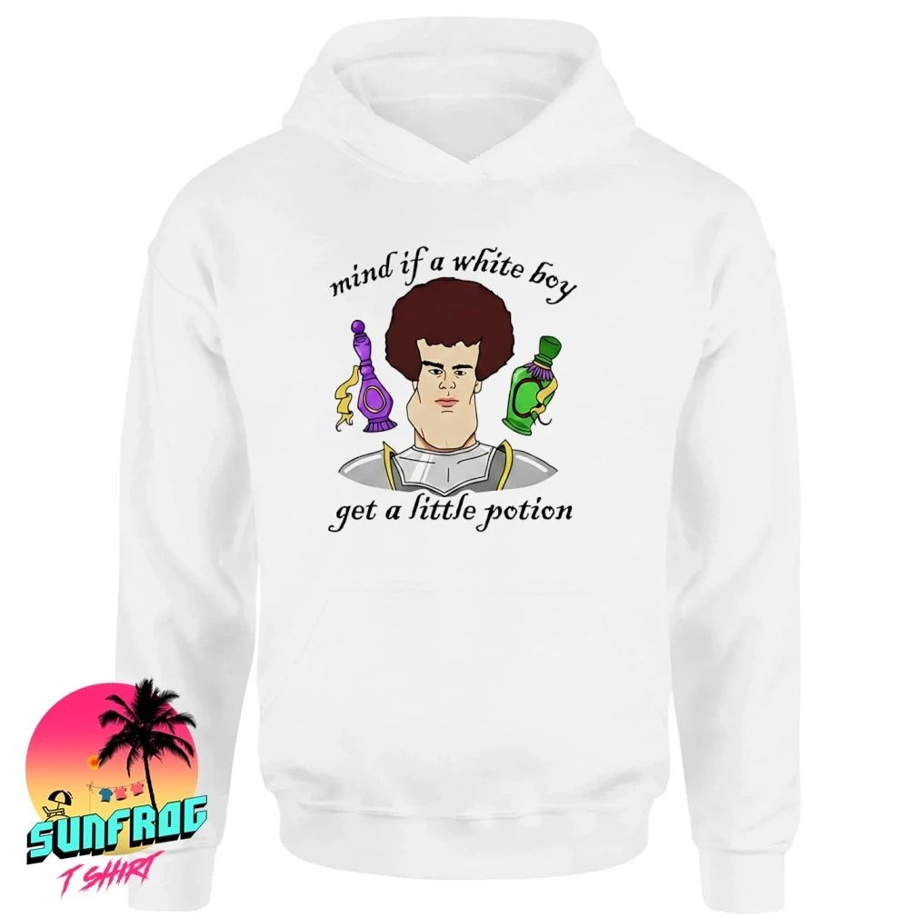 Mind if a white boy get a little potion shirt