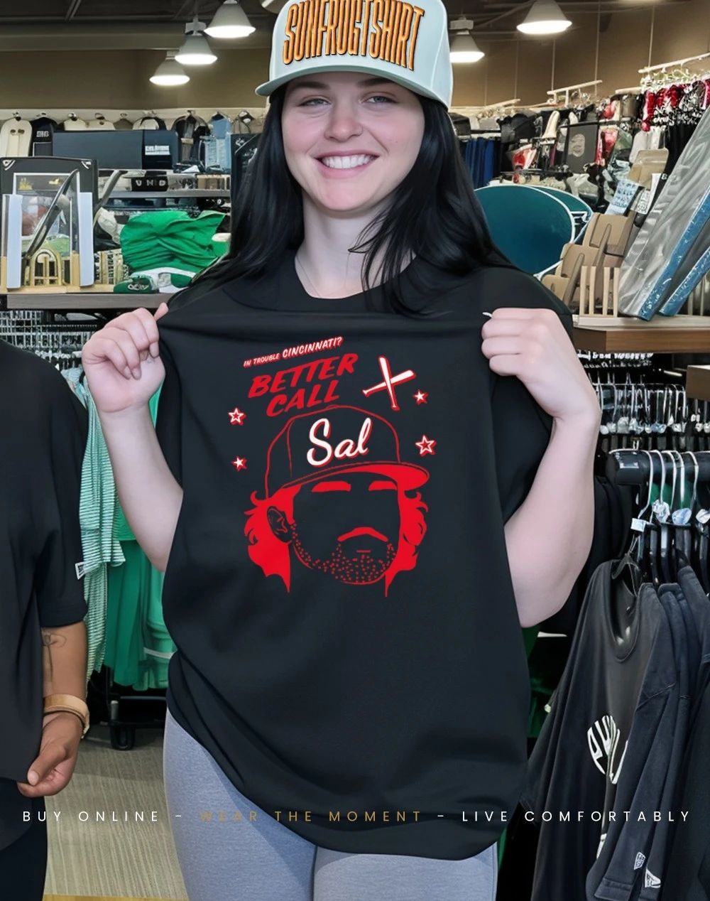 In trouble Cincinnati Reds better call Sal Stewart shirt