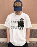 Skeleton firefighter Smoothbore Only Club shirt
