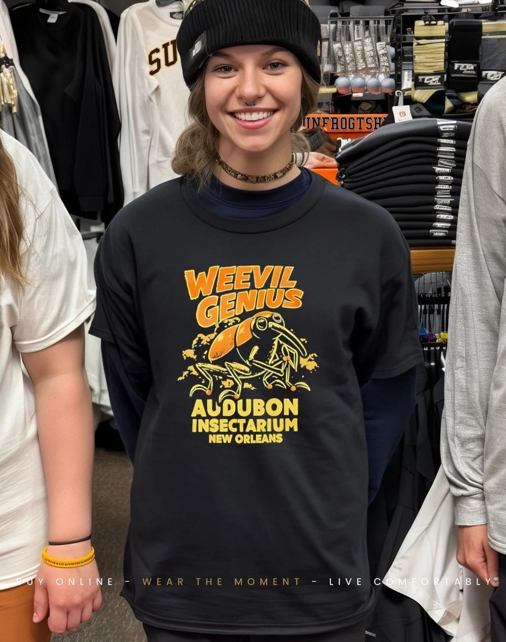 Weevil Genius Audubon Insectarium New Orleans Shirt
